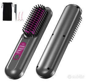 Spazzola lisciante per capelli senza fili