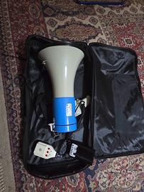 VONYX Megaphone 65W + batteria + borsa 