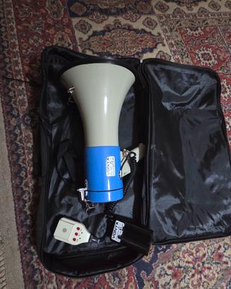 VONYX Megaphone 65W + batteria + borsa 