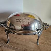 ANTICO PORTAVIVANDE A CUPOLA GIREVOLE VITTORIANO