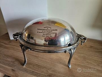 ANTICO PORTAVIVANDE A CUPOLA GIREVOLE VITTORIANO