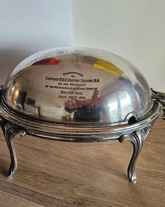 ANTICO PORTAVIVANDE A CUPOLA GIREVOLE VITTORIANO