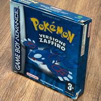 Pokémon Zaffiro 🇮🇹 Game Boy Advance Con Scatola