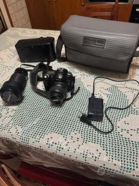 Fotocamera nikon d50 + obiettivo tamron