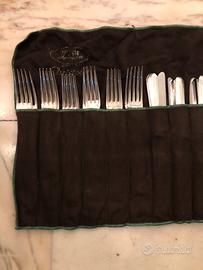 Servizio posate argento Christofle Pacific