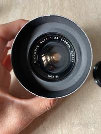 Nikon Nikkor-S 35mm f2.8 pre AI con paraluce