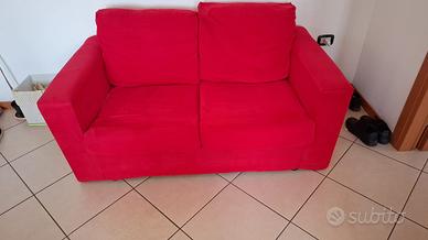 Divano rosso