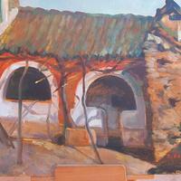 Rara opera di Paolo Manichedda artista sardo.