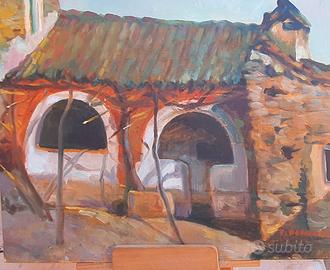 Rara opera di Paolo Manichedda artista sardo.