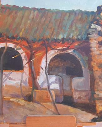 Rara opera di Paolo Manichedda artista sardo.