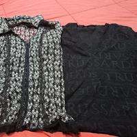 1 camicia e t shirt nera