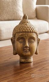 Testa di Buddha oro anticato  €9 cm20