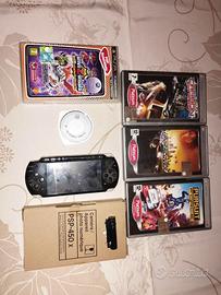 psp + camera + 5 giochi