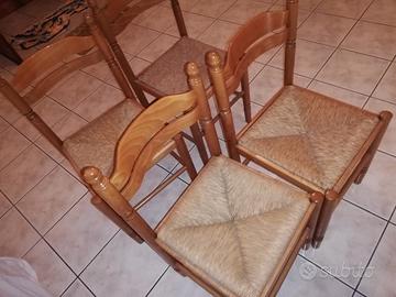 sedie legno 