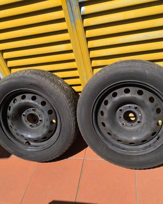Cerchi in ferro raggio 14" Citroen C2