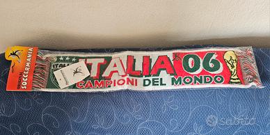 Sciarpa Celebrativa Italia Campioni Del Mondo 2006