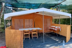 carrello tenda da campeggio 