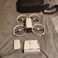 Dji flip con 3 batterie e base ricarica,senza radi