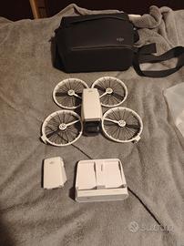 Dji flip con 3 batterie e base ricarica,senza radi