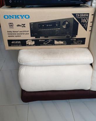 amplificatore Onkyo TX-SR494 DTS Sound