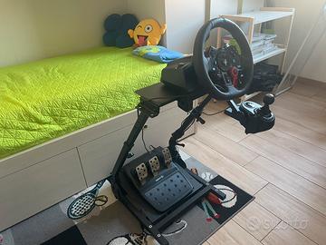 Volante logitech G29 con marce e postazione