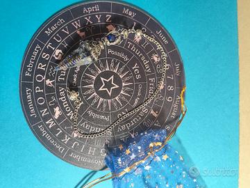 pendolo esoterico con tavola 