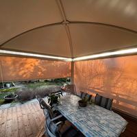 Gazebo fisso professionale con pareti