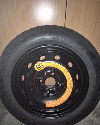 Ruotino di scorta originale Fiat Punto 188 14” – S