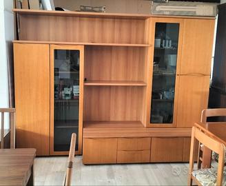 Soggiorno/parete attrezzata Rovere 