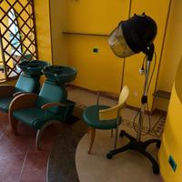 set completo parrucchiera vintage