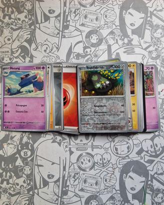 Lotto 50+ Carte Pokémon Miste - Comuni, Energie ,