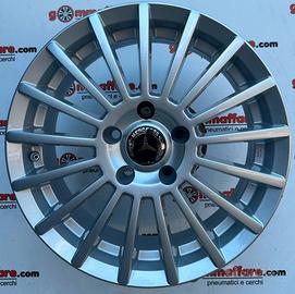 4 cerchi lega mercedes classe a b r16 lt4289