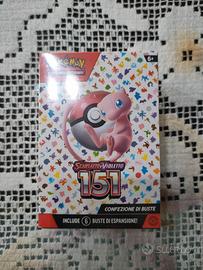 Box Pokémon 151 da 6 Buste | Box Sigillato ITA