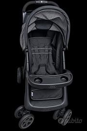 Passeggino Hauck nero grigio