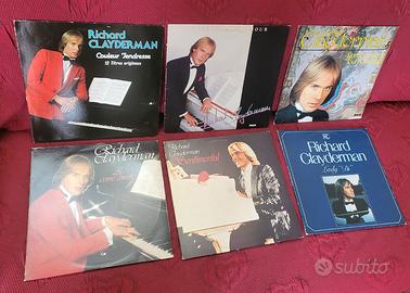 Lotto Vinile Musicale Richard Clayderman Vintage 3
