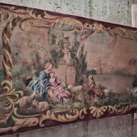 dipinto testaletto d'epoca 