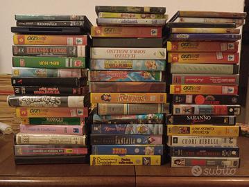 lotto VHS e DVD molti WALT DISNEY euro  25