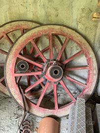 2 Ruote carro antico