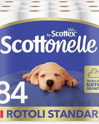 Scottonelle Carta Igienica, Morbida e Resistente,