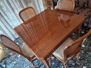 Tavolo quadrato allungabile