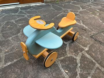 Aeroplano giocattolo in legno Moulin Roty