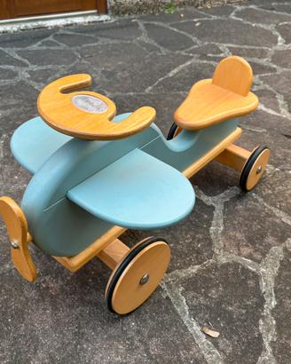 Aeroplano giocattolo in legno Moulin Roty