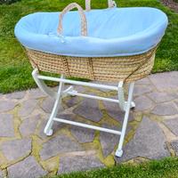 Culla / Cesta per neonato in vimini - Pali
