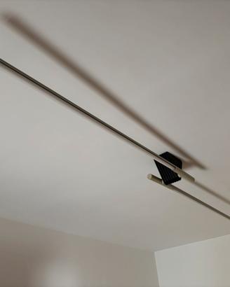 Iconica lampada fluorescente design Sistema Flu