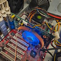 Pc gaming old amd 3000 ddr1 9800XL agp