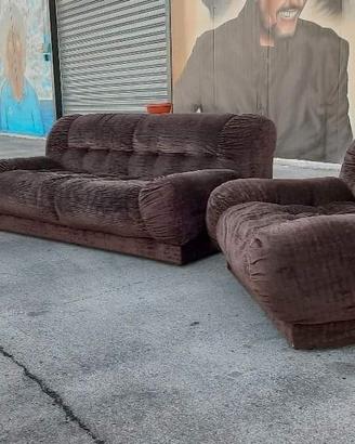 divano e due poltrone design Mimo Padova 