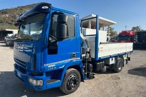 Iveco Eurocargo 80E18 cassone fisso con gru