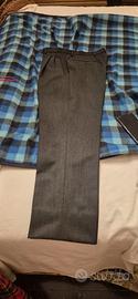 Pantaloni strutturati uomo taglia 44 100%lana