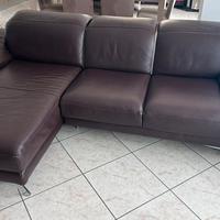 Divano in pelle Divani&Divani by Natuzzi