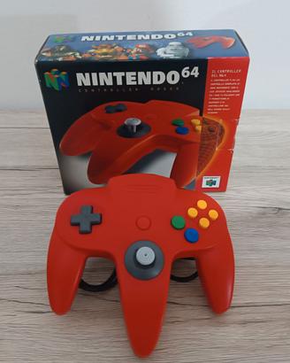 JOYSTICK JOYPAD controller NINTENDO 64 N64 ROSSO R